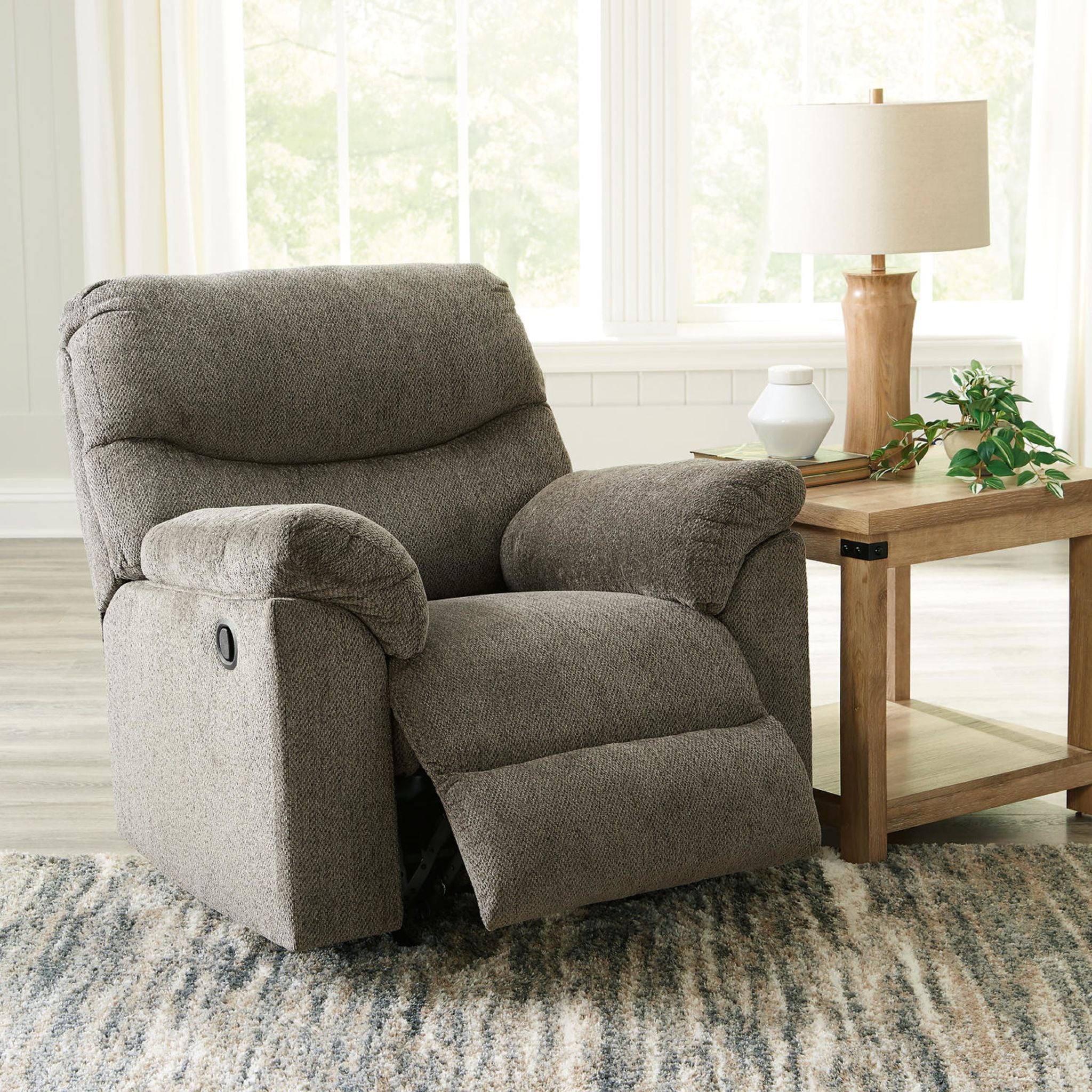 Alphons Rocker Recliner Chair - Comfortable Rocking and Reclining Living Room Furniture for Relaxation | Perfect for Nursing, Reading, and Watching TV