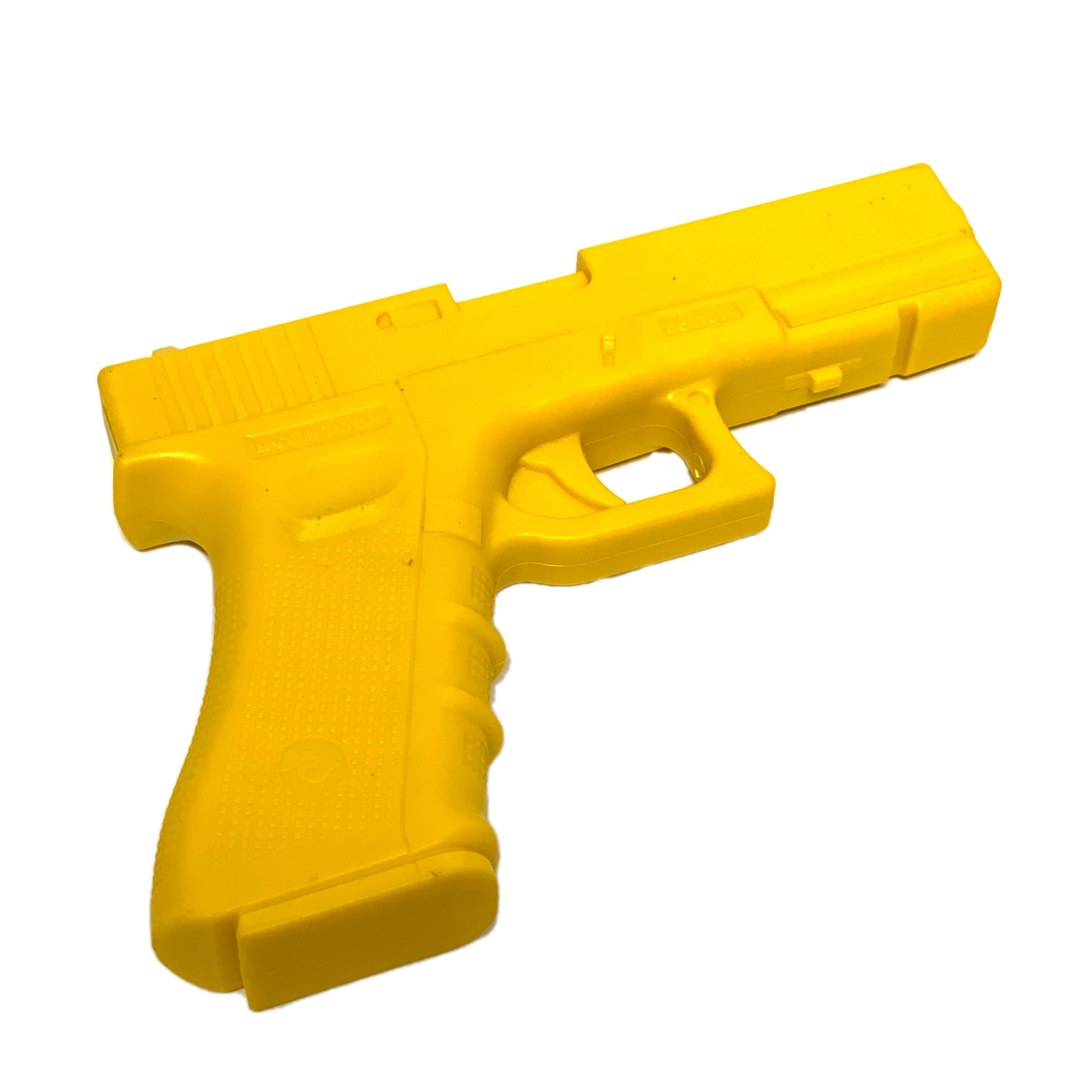 Realistic Solid Hard Poly Police Glock Pistol Prop - Perfect for Movie Props, Theater Productions, Cosplay & Airsoft Training Accessories