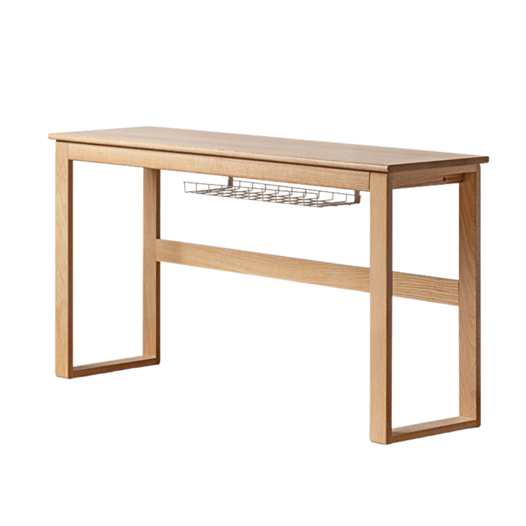 55.1x15.7x29.5 inch / 140x40x75 cm / Natural Wood Color / Oak desk