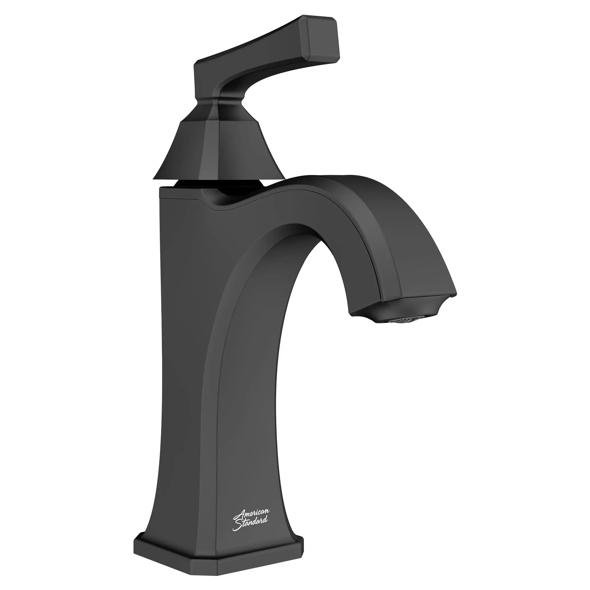 Crawford Single Hole Single Handle Bathroom Sink Faucet - 1.2 GPM Low Flow Water-Saving Design - Lever Handle for Easy Control - Perfect for Small Bathrooms & Powder Rooms