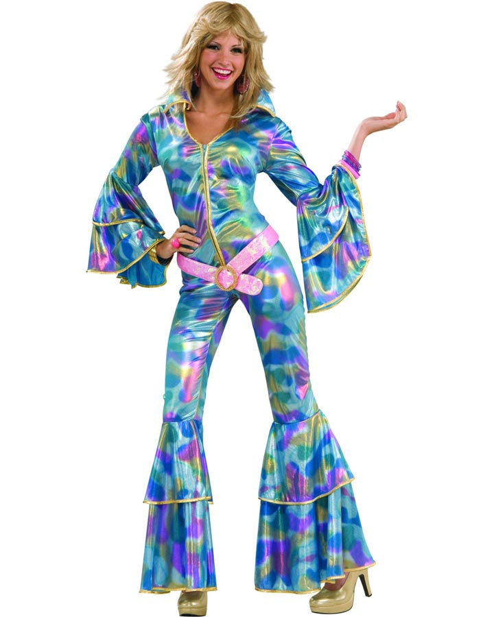 70s Disco Mama Women's Costume - Retro 70s Disco Party Outfit for Women - Perfect for Halloween, Theme Parties & Dance Events