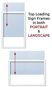 Adjustable 8.5x11 Pedestal Sign Holder with Square Steel Base & Slide-In Frame - Durable Tabletop Display Stand for Retail Stores, Restaurants & Events