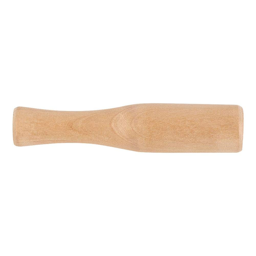 Professional Hardwood Pestle and Grinder Set - 2 Pack Wooden Spice Grinding Sticks for Bartenders & Home Use (14.2x14.2x3cm/5.6x5.6x1.2in) - Perfect for Crushing Herbs, Spices & Making Cocktail Muddles