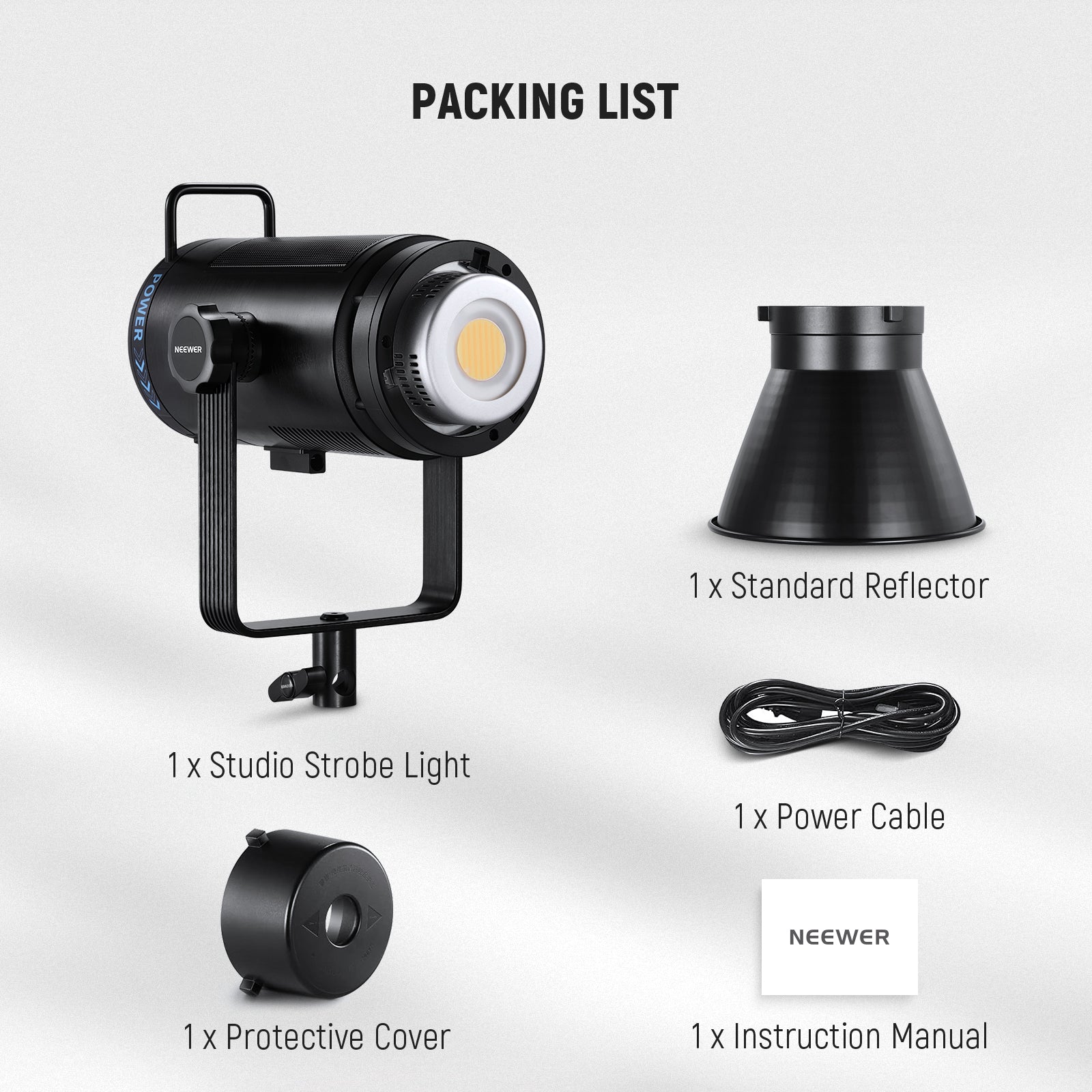 NEEWER CB200B 210W Bi-Color LED Video Light for Photography, Videography, YouTube Studio & Live Streaming - Dimmable Continuous Lighting with High CRI