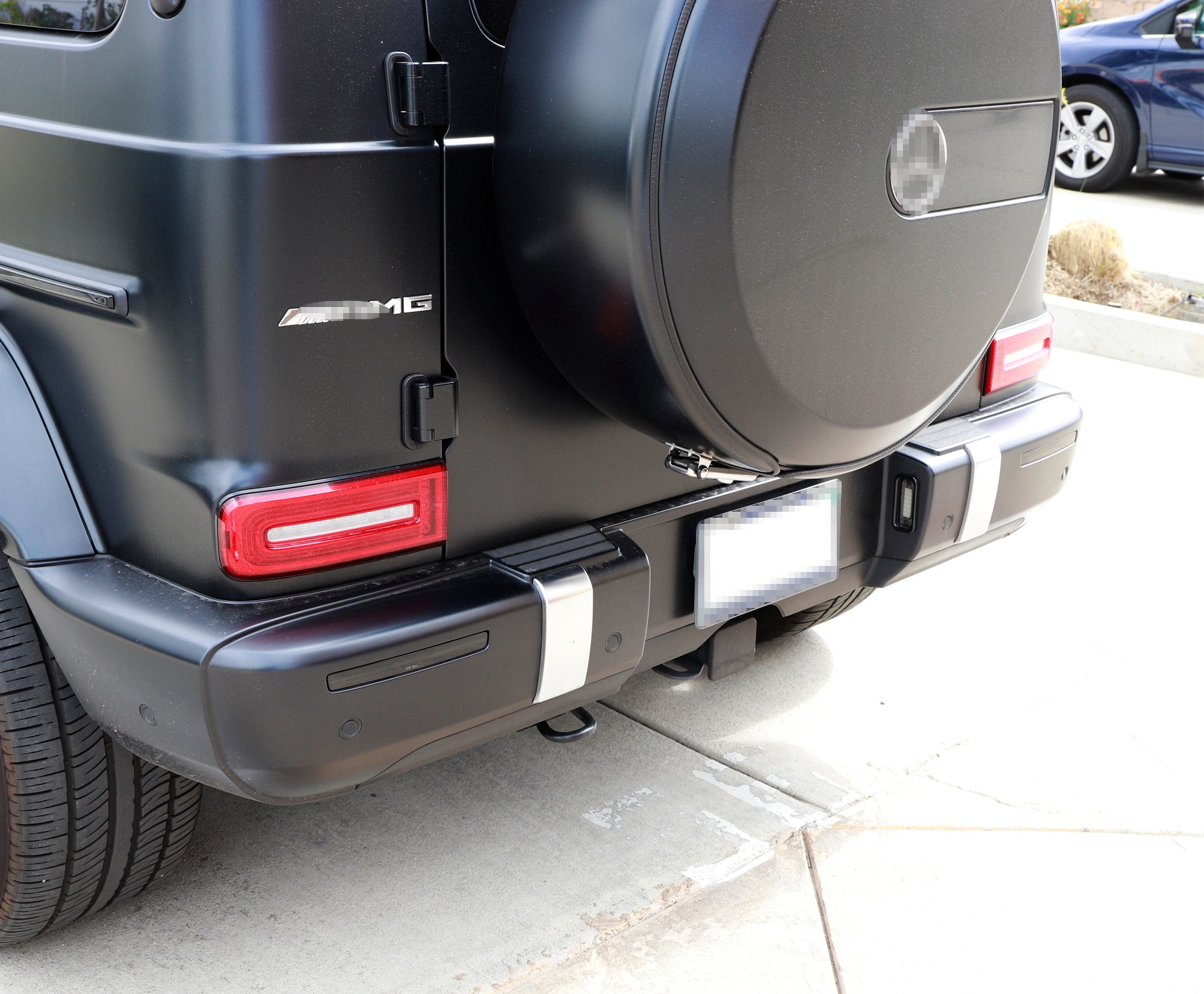 Smoked Black Rear Bumper Reflector Lenses Compatible with 2019-2023 Mercedes W463A G500 G550 G63 - Upgrade for Enhanced Visibility & Style | Perfect for Off-Roading & Night Driving