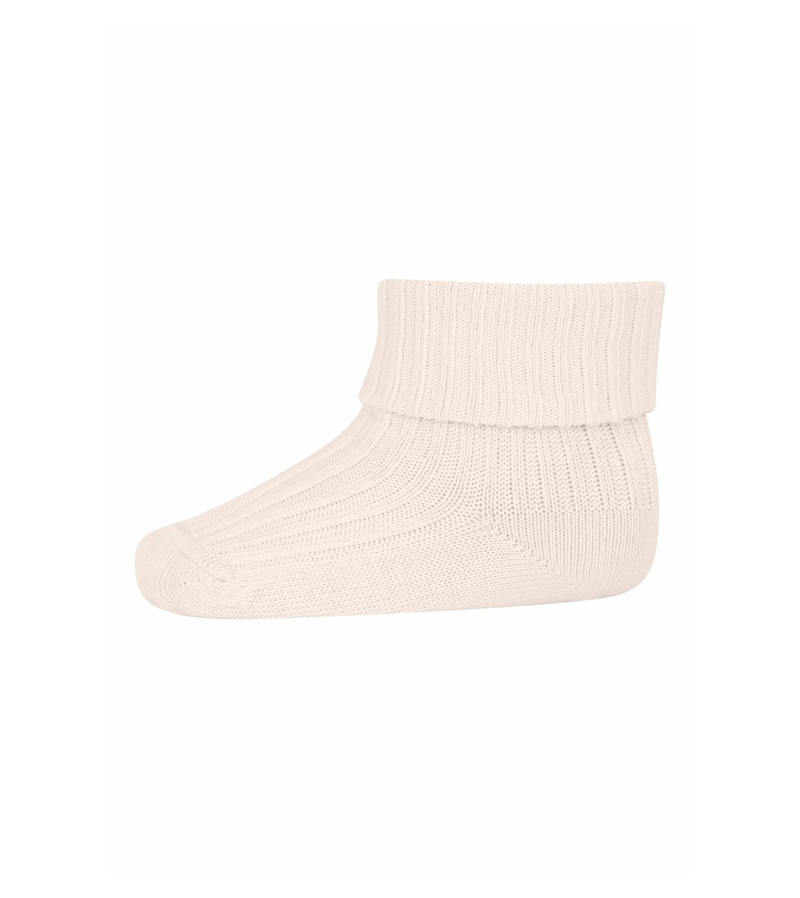 Pink Champagne Cotton Rib Socks by MP Denmark - Soft & Comfortable Women's Ankle Socks for Everyday Wear, Gifts & Special Occasions