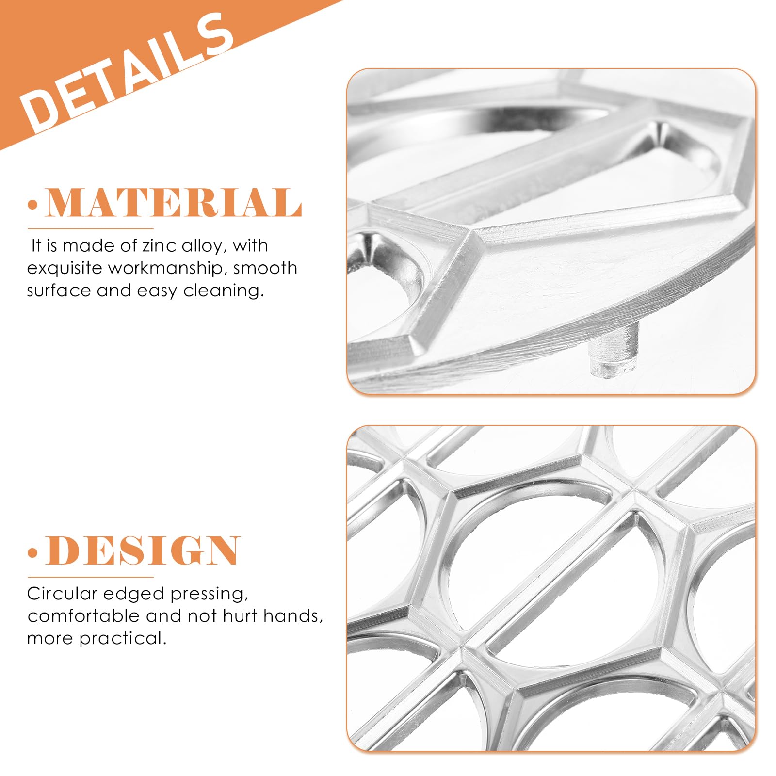 Hemoton 14-Hole Russian Pelmeni Maker & Dumpling Mold - Food Grade Aluminum Safe Ravioli Cutter for Homemade Dumplings - Perfect for Italian Ravioli, Russian Pelmeni & Asian Dumpling Making