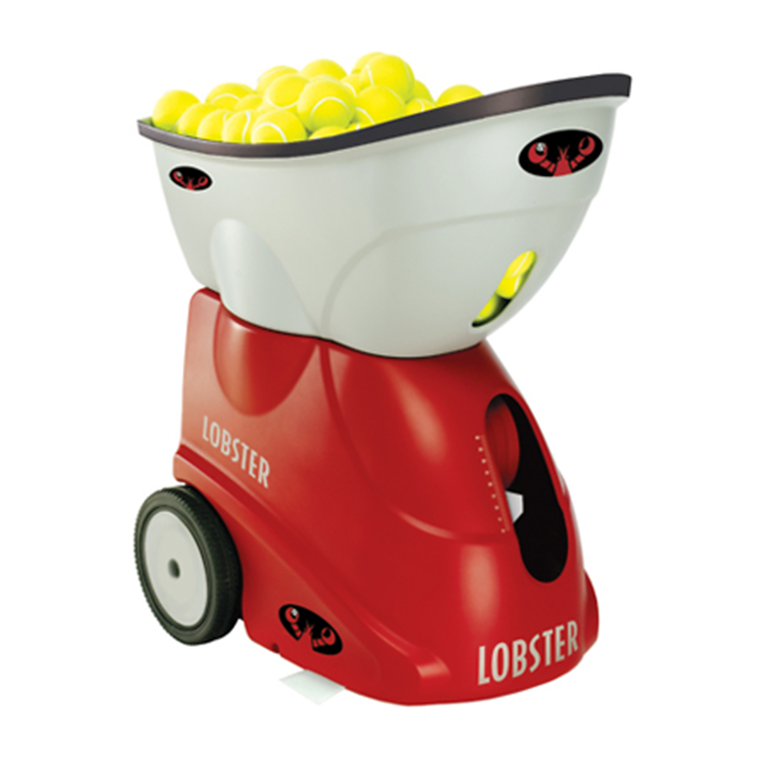 Lobster Elite Grand Four Ball Tennis Machine - Professional Tennis Training Equipment for Home & Court Practice | Perfect for Coaches & Players