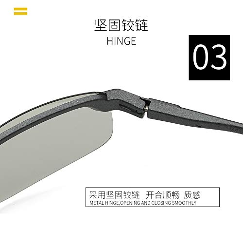 Polarized Sunglasses for Men - UV Protection, Anti-Glare Sports & Outdoor Glasses for Driving, Cycling, Fishing - Stylish Mirror Lens Shades for Active Lifestyle