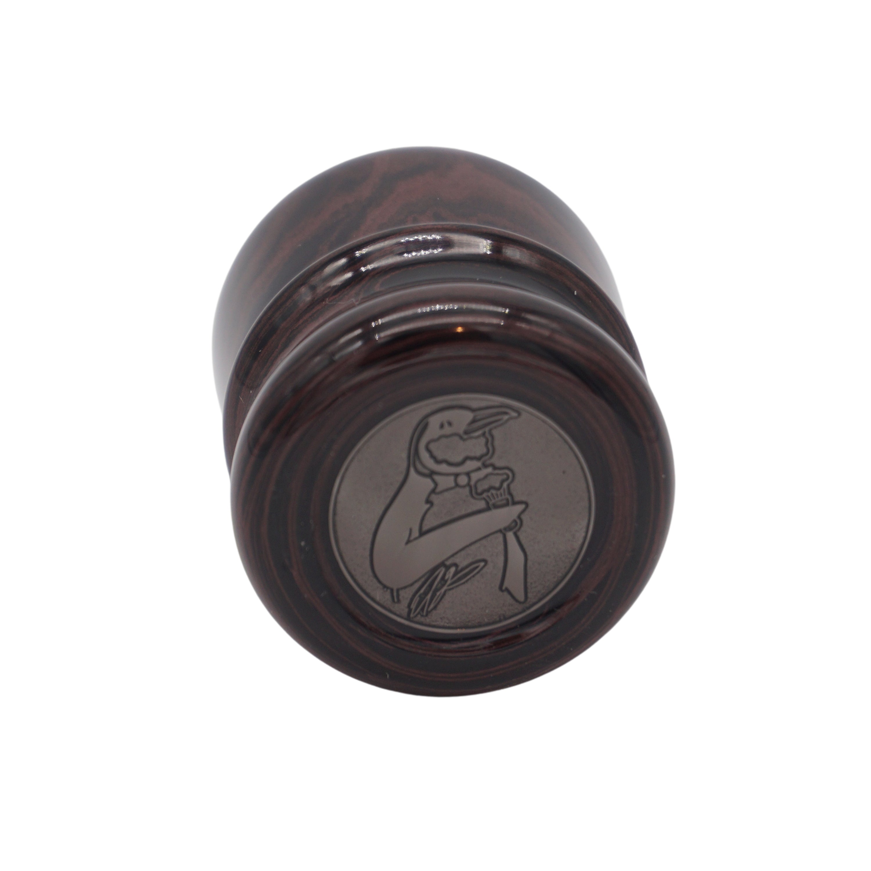 Premium Handmade Raspberry Ebonite Shaving Brush Handle - Fits 24mm & 26mm Knots - Perfect for Wet Shaving & Grooming Gifts for Men