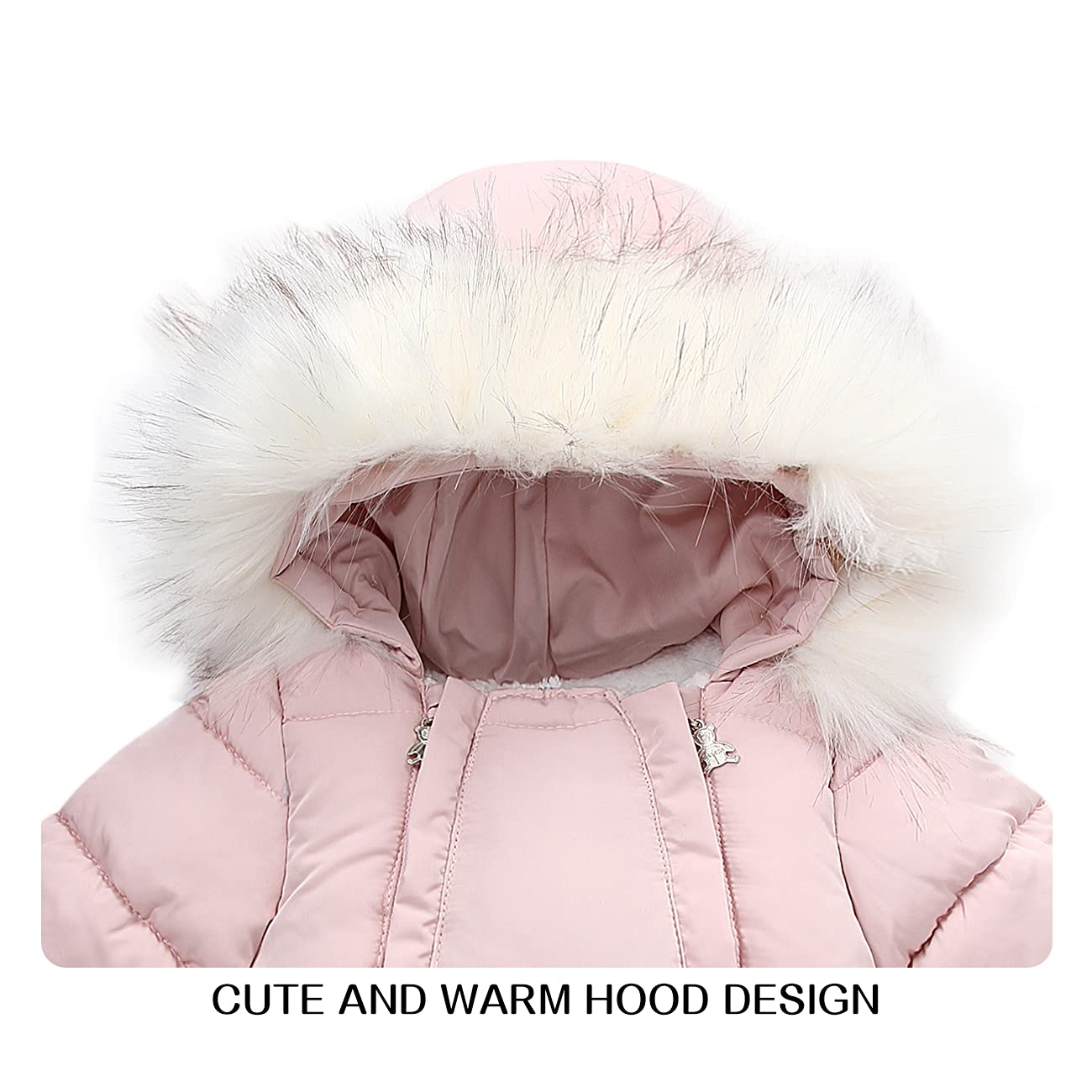 Baby Winter Snowsuit - Warm Toddler Jacket & Hooded Jumpsuit for Boys & Girls | Outdoor Play, Snow Day & Cold Weather Protection