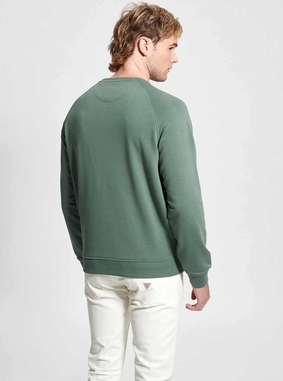 Eco-Friendly Green Embroidered Jumper Sweater - Women's Sustainable Knitwear for Casual Wear & Outdoor Activities