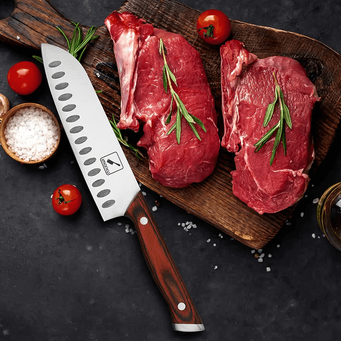 Premium 2-Piece Starter Chef Knife Set - High Carbon Stainless Steel Kitchen Knives for Home Cooking, Slicing & Dicing - Perfect Gift for Beginner Chefs & Cooking Enthusiasts