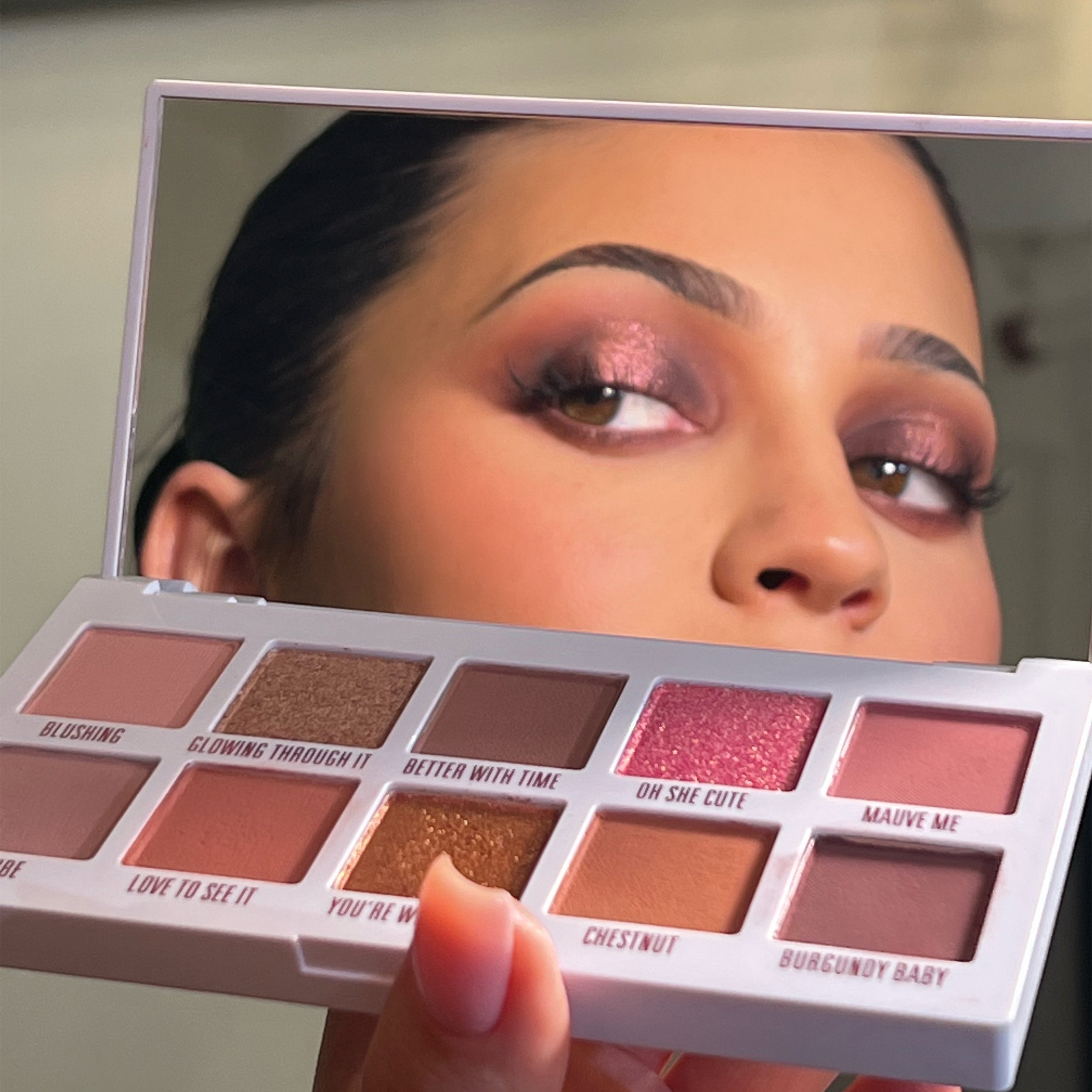 Premium Bronze & Mauve Eyeshadow Palette Bundle - Long-Lasting Pigmented Makeup Set for Day & Night Looks | Perfect for Parties, Weddings & Everyday Glam