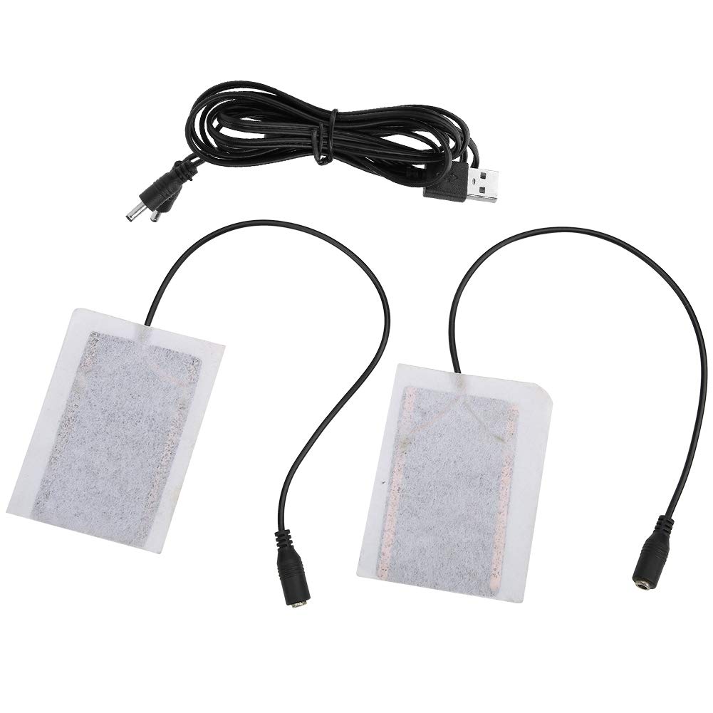 MAGT Portable 5V USB Carbon Fiber Heating Pad - Lightweight Electric Heat Mat for Back, Neck & Shoulder Pain Relief - Perfect for Home, Office & Outdoor Use
