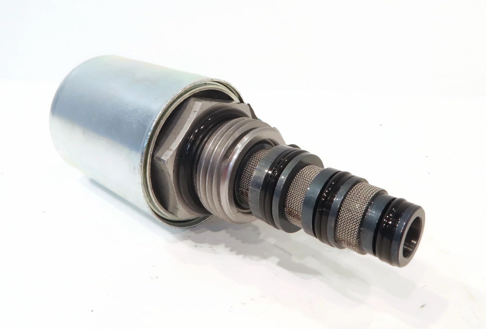 ROP Shop Replacement Meyer 'C' Solenoid 15358 Valve Assembly with Green Wire | Snow Plow Truck & Heavy Equipment Hydraulic System Part