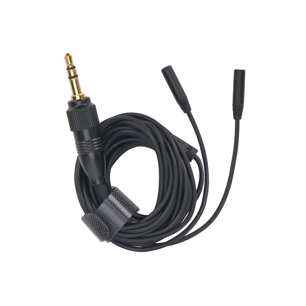 Dual Head Wireless Lavalier Microphone - Professional Lapel Mic for YouTube, Podcast, Live Streaming & Video Recording - Perfect for Vloggers, Interviewers & Content Creators