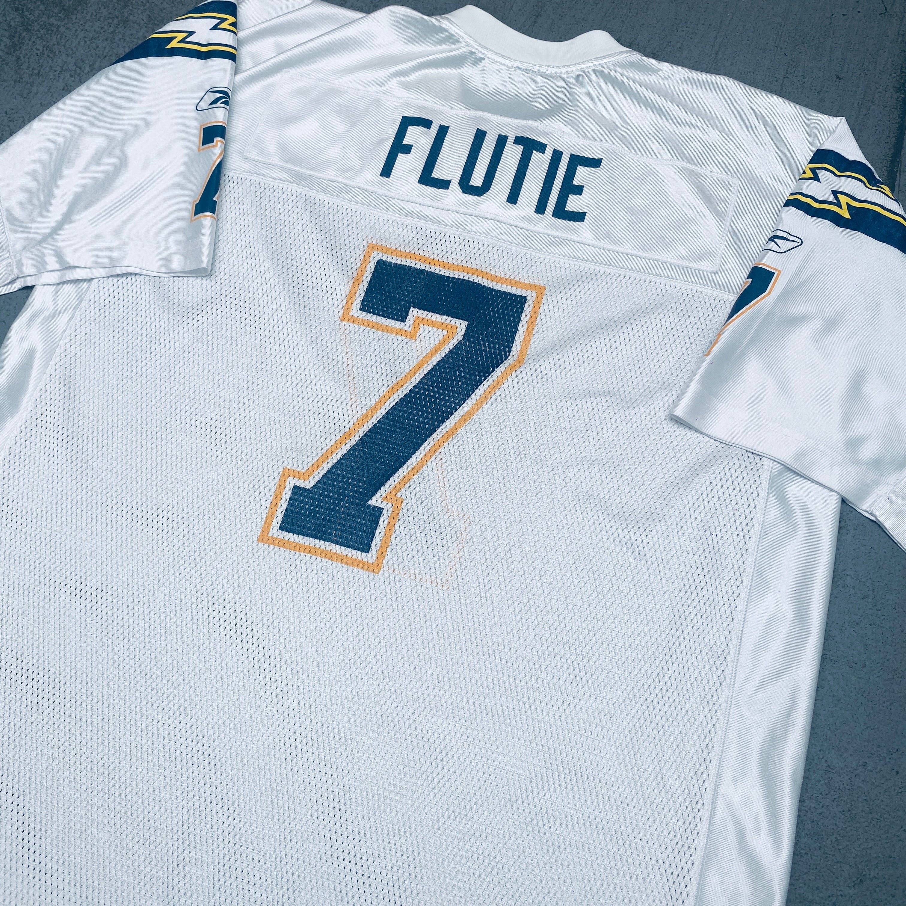 Doug Flutie San Diego Chargers 2002/03 Jersey (XL) - Perfect for NFL Fans, Game Days & Sports Memorabilia Collectors