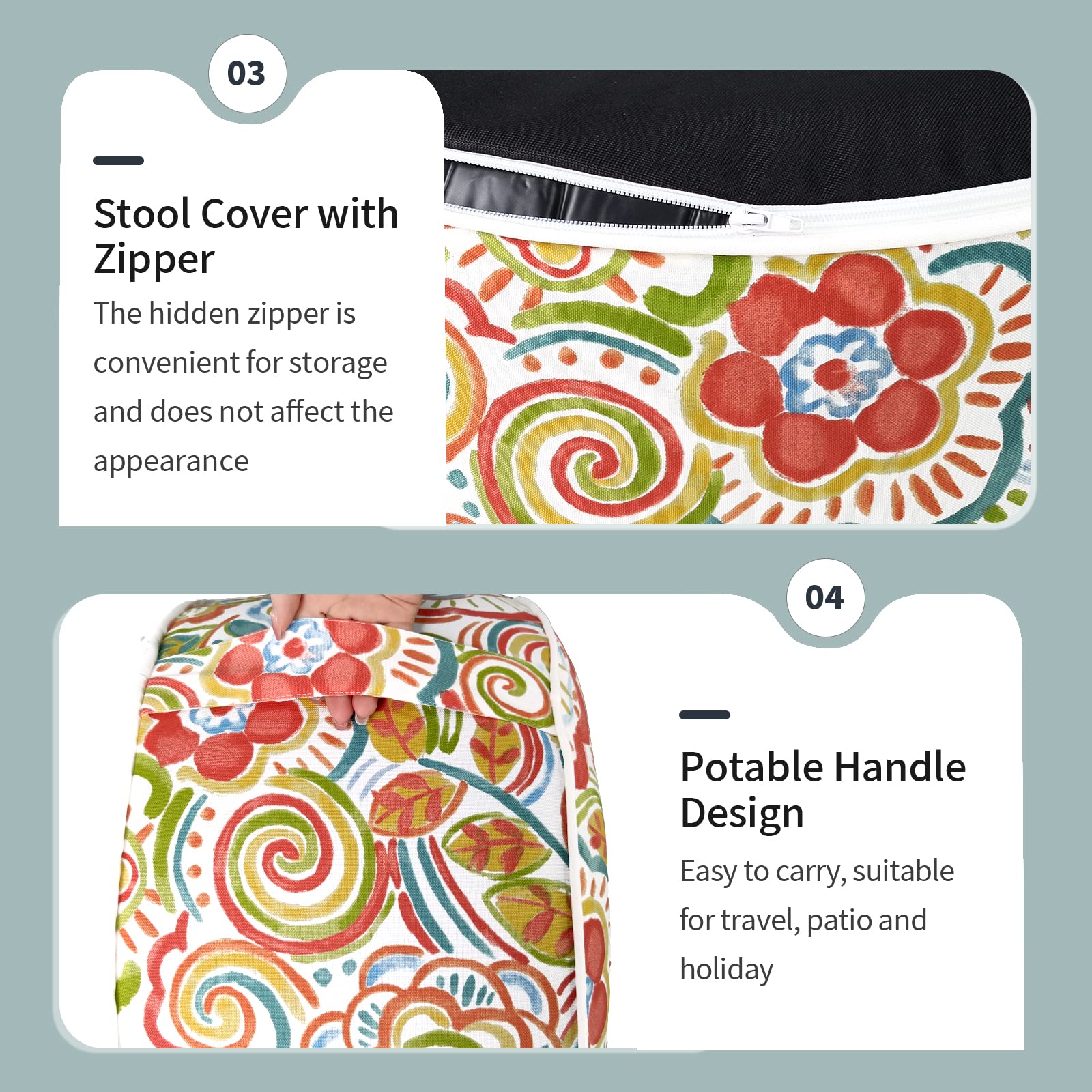 Inflatable Ottoman Stool 21