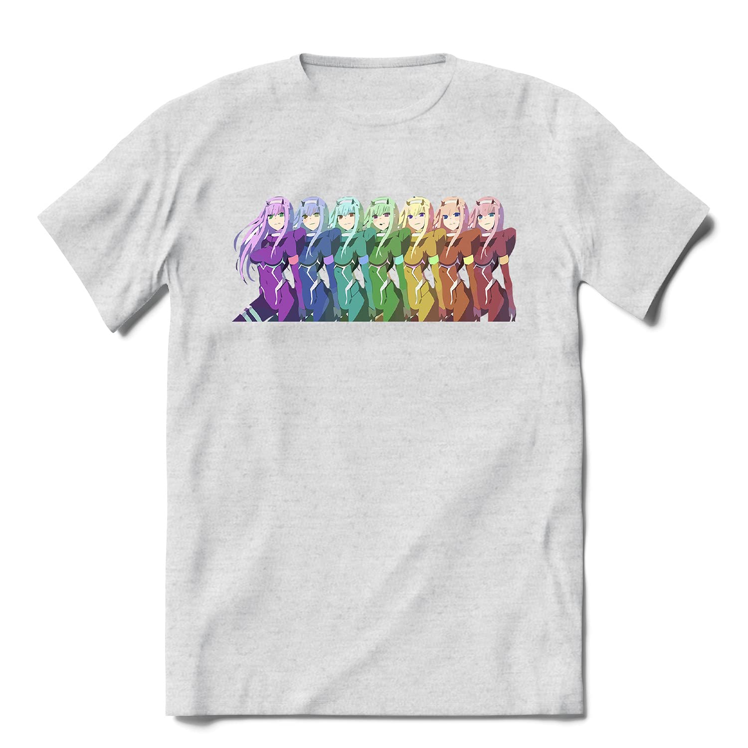 Zero Two Darling in The Franxx Anime T-Shirt - Unisex Manga Graphic Tee for Women, Men & Teens | Casual Wear, Cosplay & Anime Convention Outfit