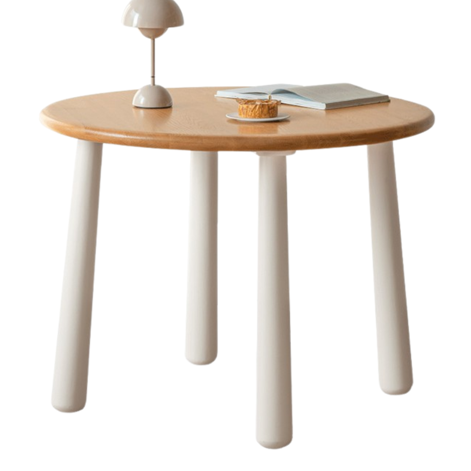 39.3x39.3x29.9 inch / 100x100x76 cm / natural wood color / round table