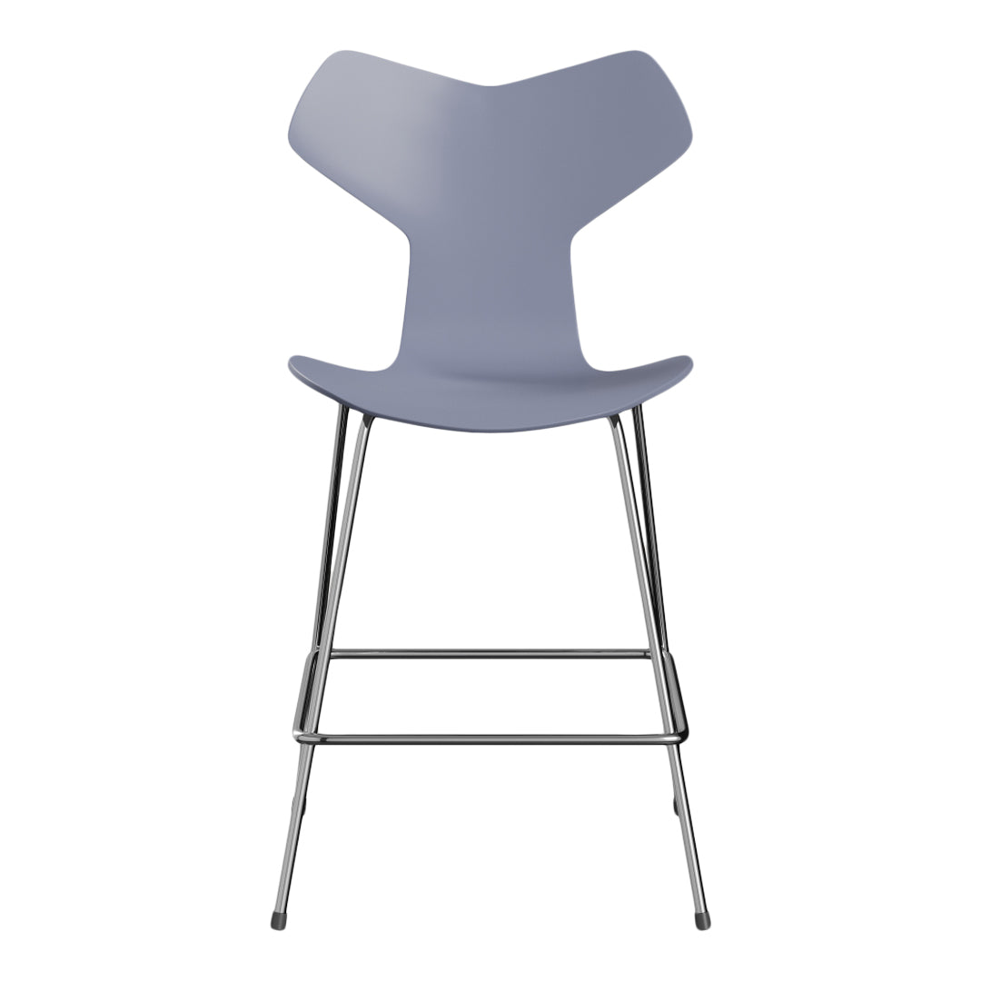 Grand Prix Counter Chair 3138 - Modern Bar Stool with Swivel Seat for Kitchen Island, Breakfast Bar & Home Decor - Adjustable Height & Comfortable Back Support