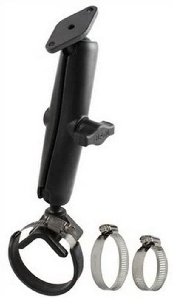 RAM MOUNTS RAM-B-108-C-STRAP40-238 直径底座 V型底座 长绑带 车载设备固定支架 适用于摩托车、自行车、船舶和户外探险