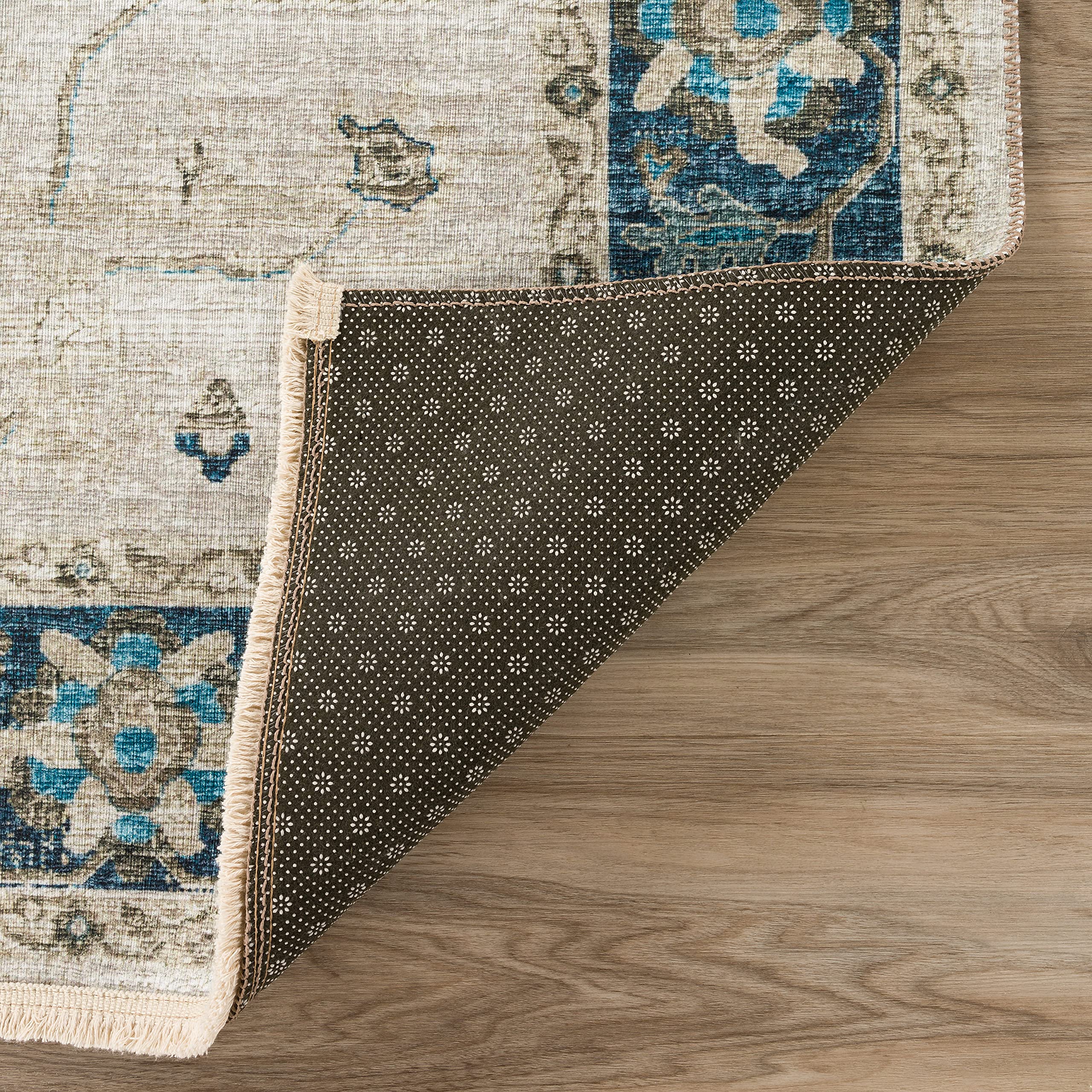 Addison Rugs Sterling AST36 Blue 8' x 10' Area Rug - Soft Plush Living Room Carpet for Bedroom, Dining Room & Home Decor
