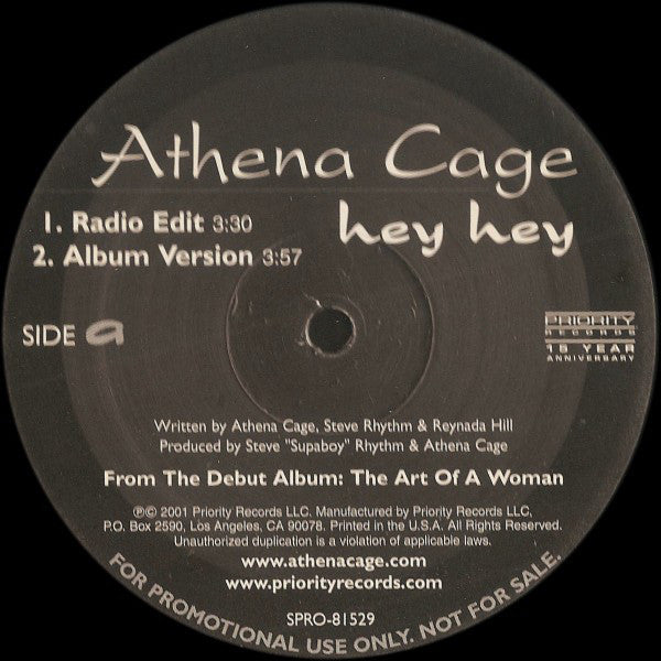 Athena Cage - Hey Hey (12