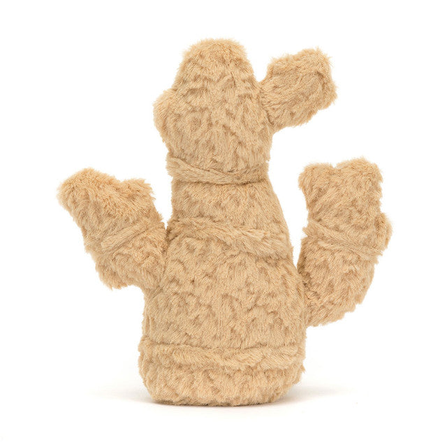 Amuseables Ginger Plush Toy - Cute & Soft Ginger Root Stuffed Animal for Kids & Adults - Perfect for Home Decor, Gifts & Stress Relief