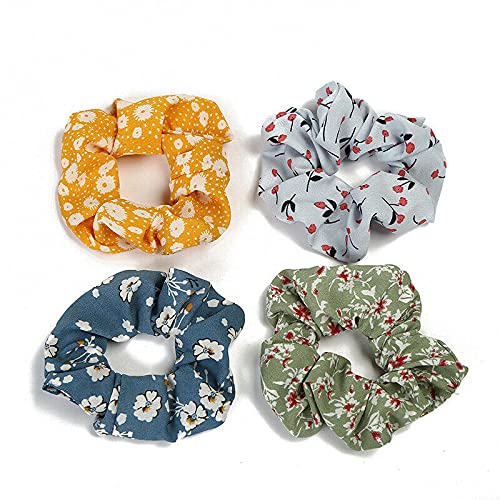 12-Piece Silk Scrunchies Set for Women - Soft Satin Hair Ties, Elastic Hair Bands for Sleep, Workout & Everyday Use - Perfect Mother's Day Gift