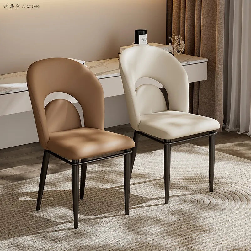 Chambre Comfort Dining Chair - Ergonomic Wooden Dining Room Chair with Cushion for Kitchen, Living Room & Office - Perfect for Home, Restaurant & Cafe