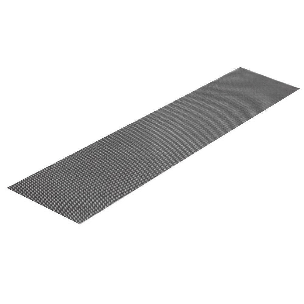 Aluminum Gutter Guard Mesh - 60M (100x20cm) Black - Heavy Duty Leaf & Debris Protection for Roof Gutters - Perfect for Home, Commercial & Industrial Use