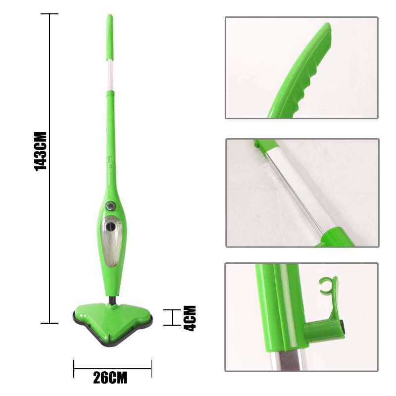 12-in-1 Multi-Functional Foldable Steam Mop | Handheld Floor Steamer & Carpet Cleaner | Perfect for Hardwood, Tile & Carpet Cleaning | Home & Car Use
