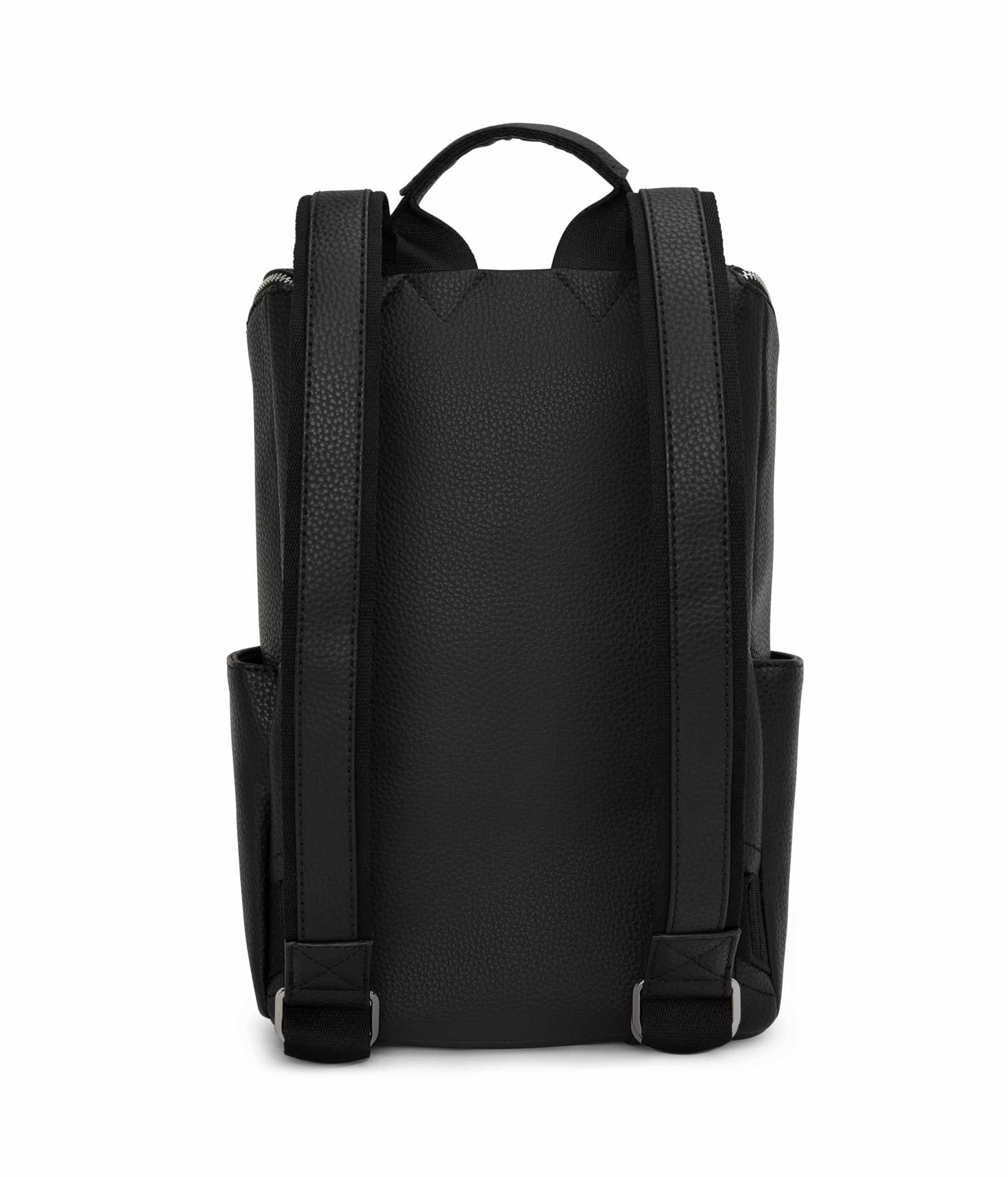 Matt & Nat Vegan Leather Brave Backpack - Cruelty-Free & Animal-Free Designer Handbag for Men & Women | Perfect for Work, Travel & Everyday Use (Black)