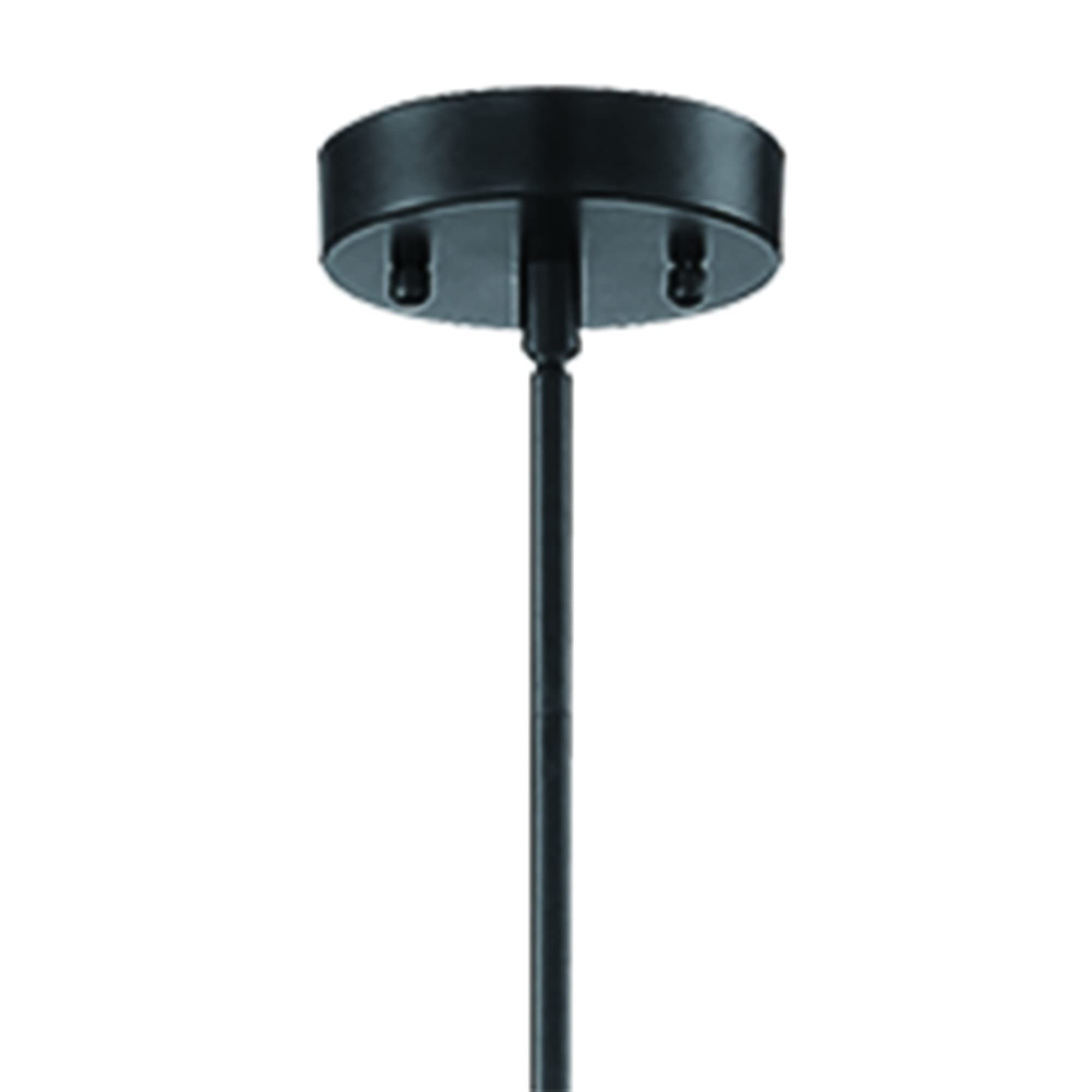 Vanity Art Modern Elegant Tiffany Style 1-Light Glass Pendant Ceiling Light Fixture - Black (20001BK) for Kitchen, Dining Room, Bedroom & Living Room Lighting