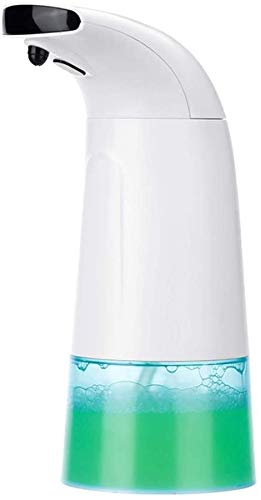 Automatic Touchless Soap Dispenser 250ml - IR Infrared Motion Sensor, Water Resistant Hands-Free Liquid Soap Dispenser for Kitchen, Bathroom, Dishwashing & Sanitizing - White (XUERUIGANG) - Perfect for Home, Office, and Public Restrooms