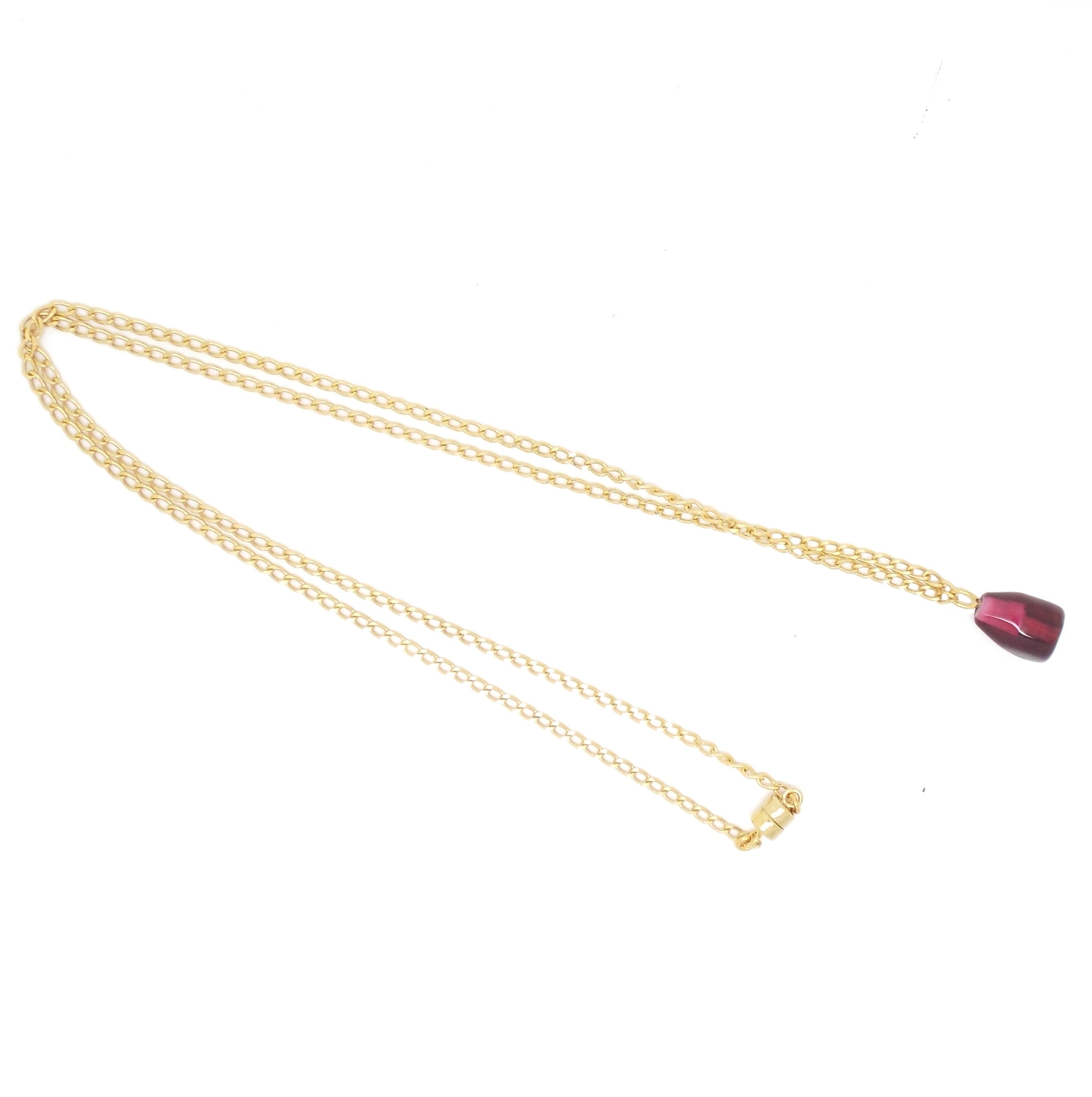 Persephone Pomegranate Necklace for Women - Elegant Greek Mythology Jewelry Gift - Perfect for Date Nights, Weddings & Special Occasions
