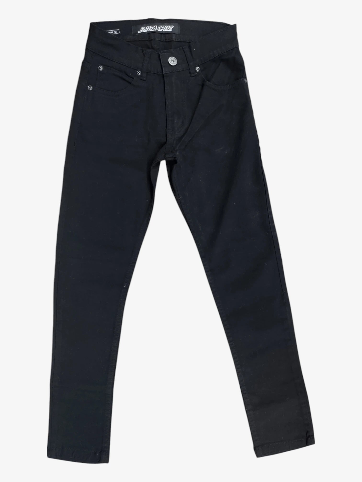 Santa Cruz Skinny Jeans for Boys - Trendy Black Denim Pants for Kids, Perfect for School, Playdates, and Casual Outings