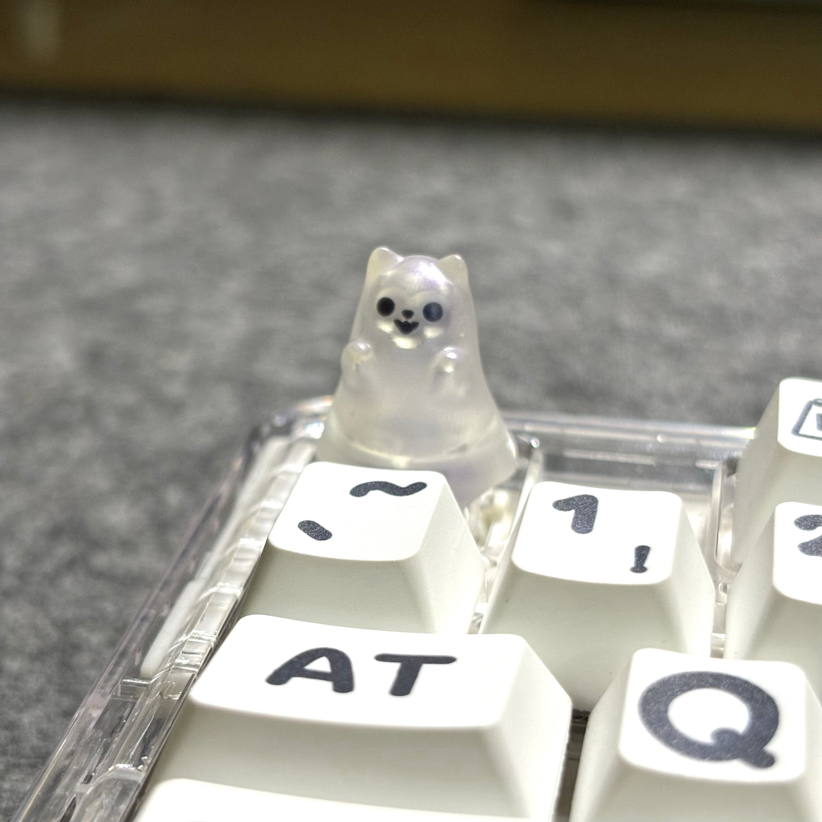 Custom Ghost Keycaps - Single ESC Keycap for Mechanical Keyboards - Personalized DIY Gaming & Typing Accessory - Perfect for Halloween, Cosplay & Themed Setups