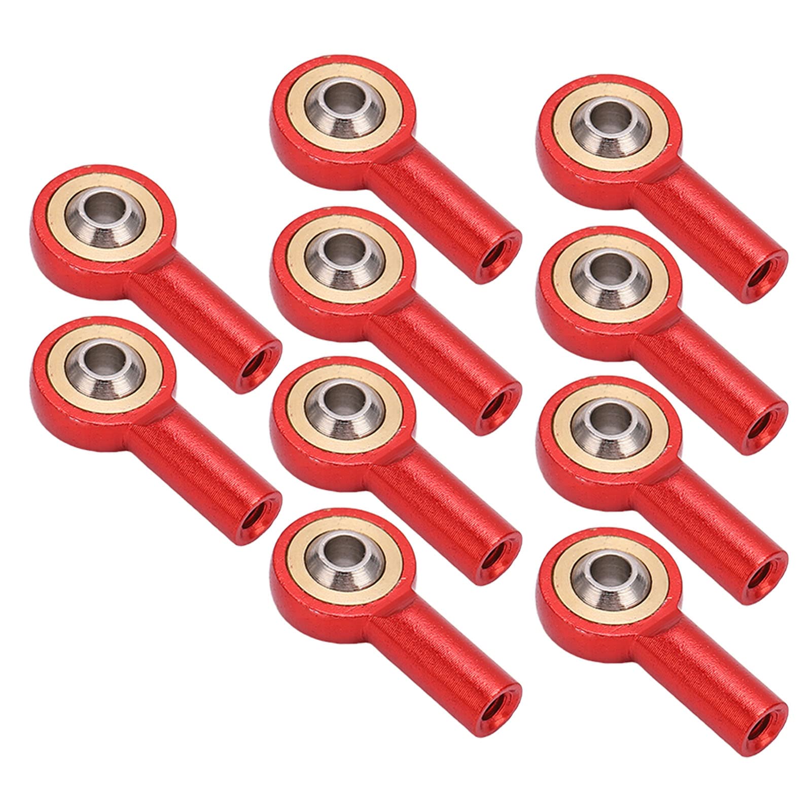 Vbestlife 10Pcs Aluminum Alloy RC M2 Ball Head - Rustproof & Lightweight Link Ball Head Holder for RC Cars, Robots, Drones - Perfect for RC Vehicle Upgrades & DIY Projects