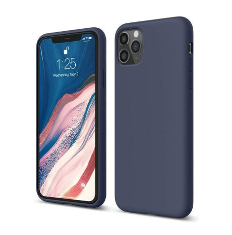Premium Mercury Silicone Case for iPhone 14/13/12/11 Pro Max - Soft Protective Phone Cover with Anti-Slip Grip | Perfect for Work, Gym & Outdoor Activities