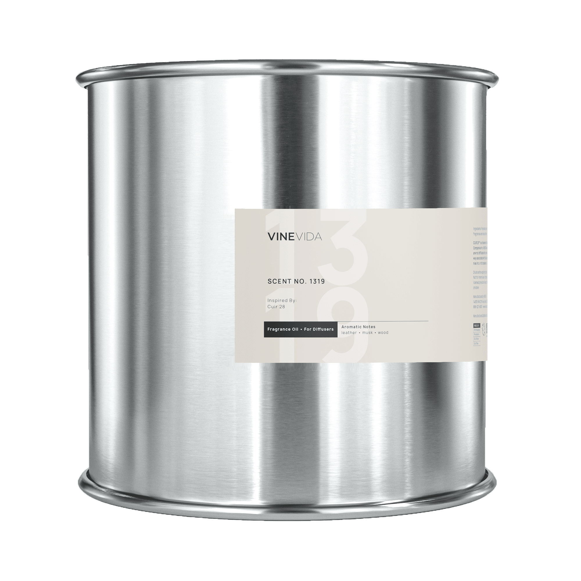 NO. 1319 Le Labo Cuir 28 Inspired Fragrance Oil for Cold Air Diffusers - Premium Scented Oil for Home, Office & Spa Aromatherapy