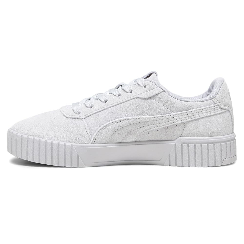 PUMA Women's Carina 2.0 SD Lace-Up Sneakers - Grey Casual Shoes Size 11 M | Comfortable Walking & Gym Shoes for Women | Perfect for Running, Workouts & Everyday Wear