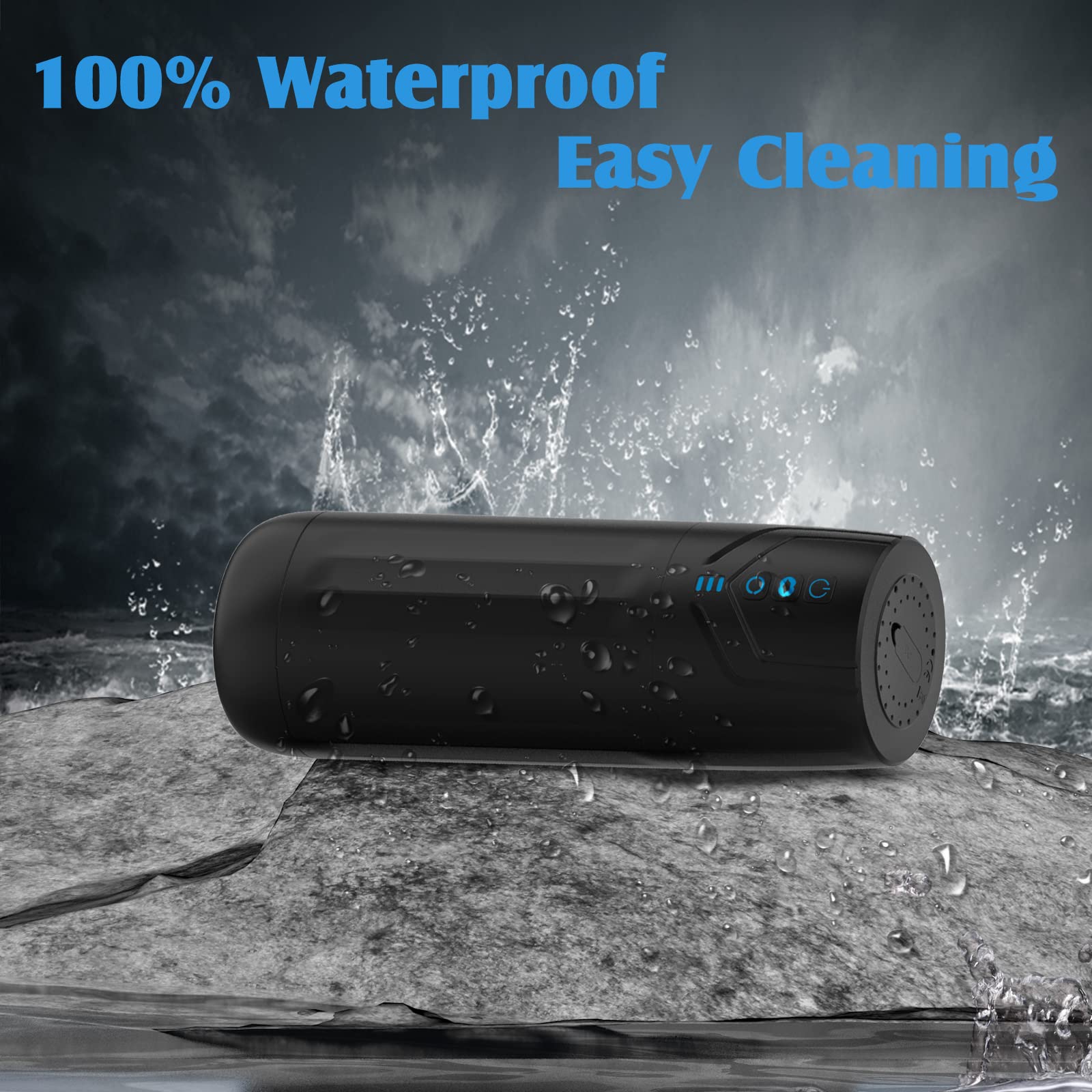 2 in 1 Automatic Male Masturbator & Penis Pump - 7 Rotation & 7 Suction Modes, Waterproof Pocket Pussy Stroker, Adult Male Sex Toy for Men - Perfect for Solo Play, Discreet Use at Home or Travel
