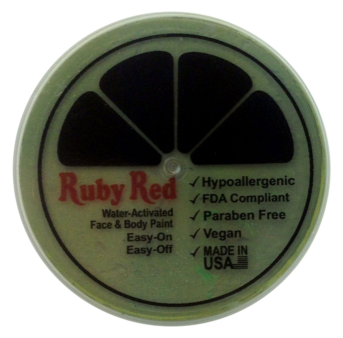 Ruby Red Face Paint - 75ML Non-Toxic, Vegan & Safe for Kids | Perfect for Halloween, Cosplay & Face Painting Parties