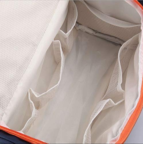 Fashion Cosmetic Organizer Bag for Women - Travel & Home Use (Navy Blue)
