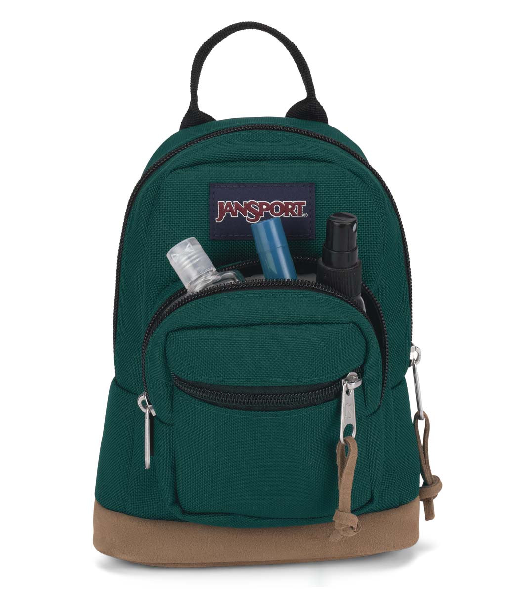 JanSport Right Pack Mini Backpack - Lightweight & Durable School Bag for Teens & Adults | Perfect for College, Travel & Everyday Use | Deep Juniper Color