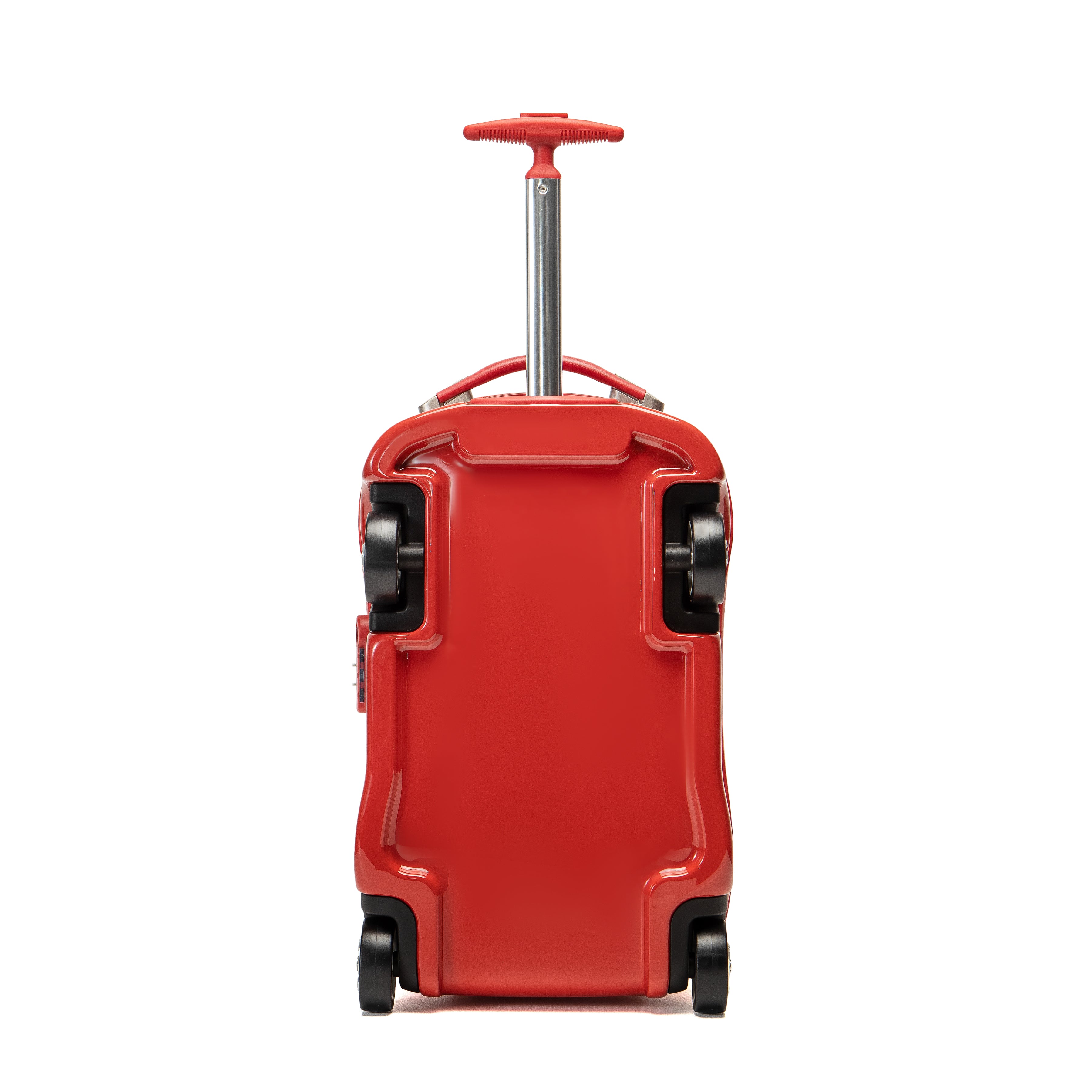 Disney Lightning McQueen DIS122 19-Inch Small 4-Wheel Hard Suitcase for Kids Travel & Carry-On Luggage - Perfect for Airplane Trips, Road Trips & School Use