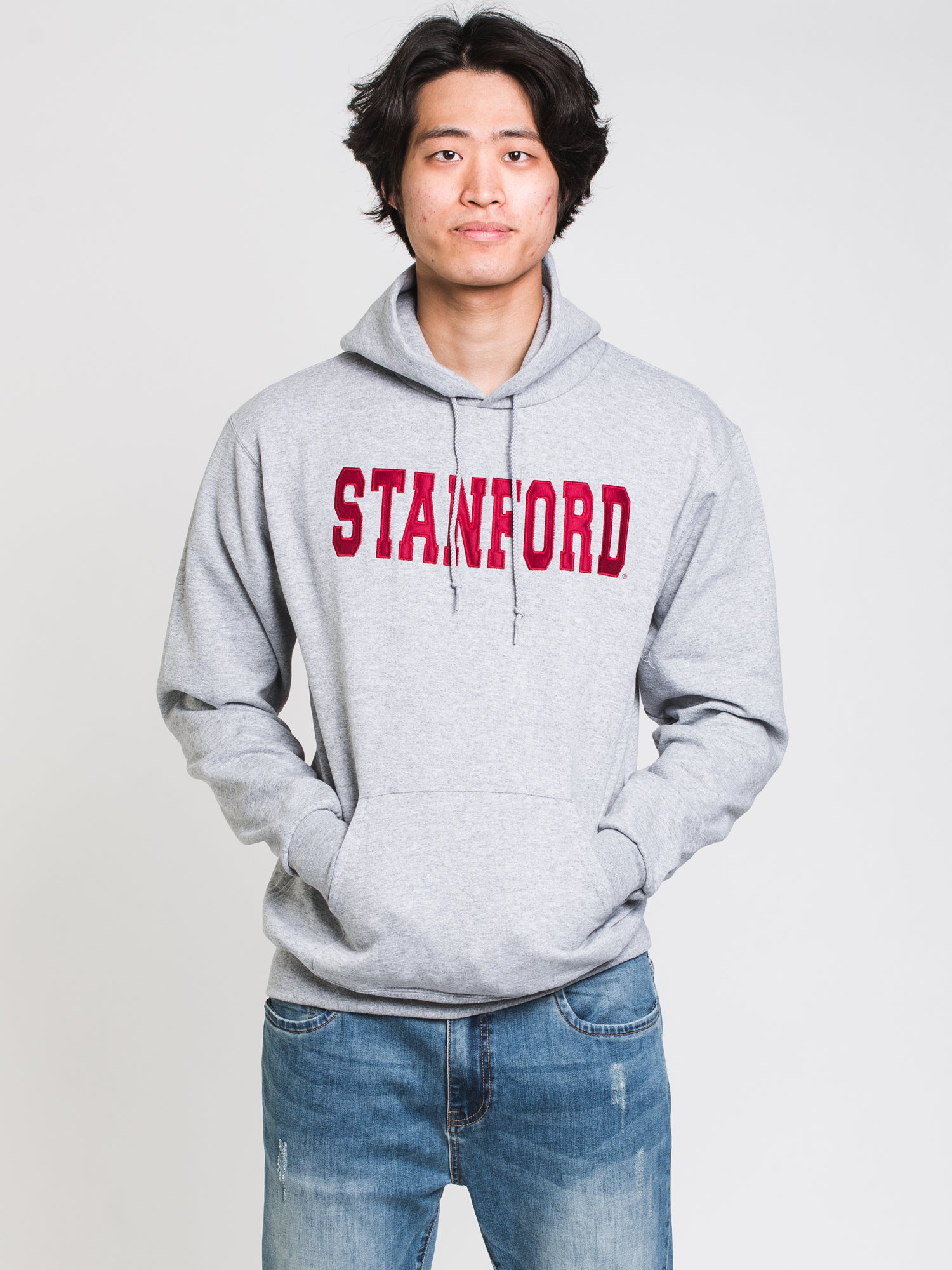 Champion Eco Powerblend Hoodie - Stanford University Style - Soft & Sustainable Cotton Blend - Perfect for Campus Wear & Casual Outfits